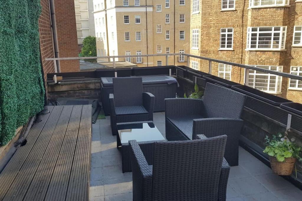 Studio Apt With Huge Balcony Near Oxford St - Marble Arch - Hydepark ลอนดอน ภายนอก รูปภาพ