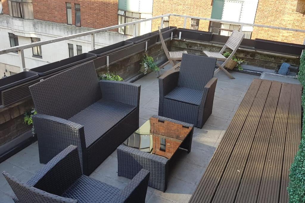 Studio Apt With Huge Balcony Near Oxford St - Marble Arch - Hydepark ลอนดอน ภายนอก รูปภาพ